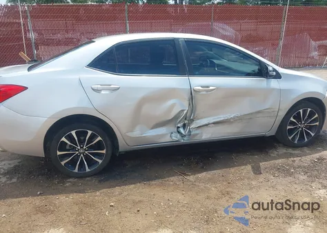 2017 Toyota Corolla Se z USA, uszkodzony, nr VIN 2T1BURHE8HC843463